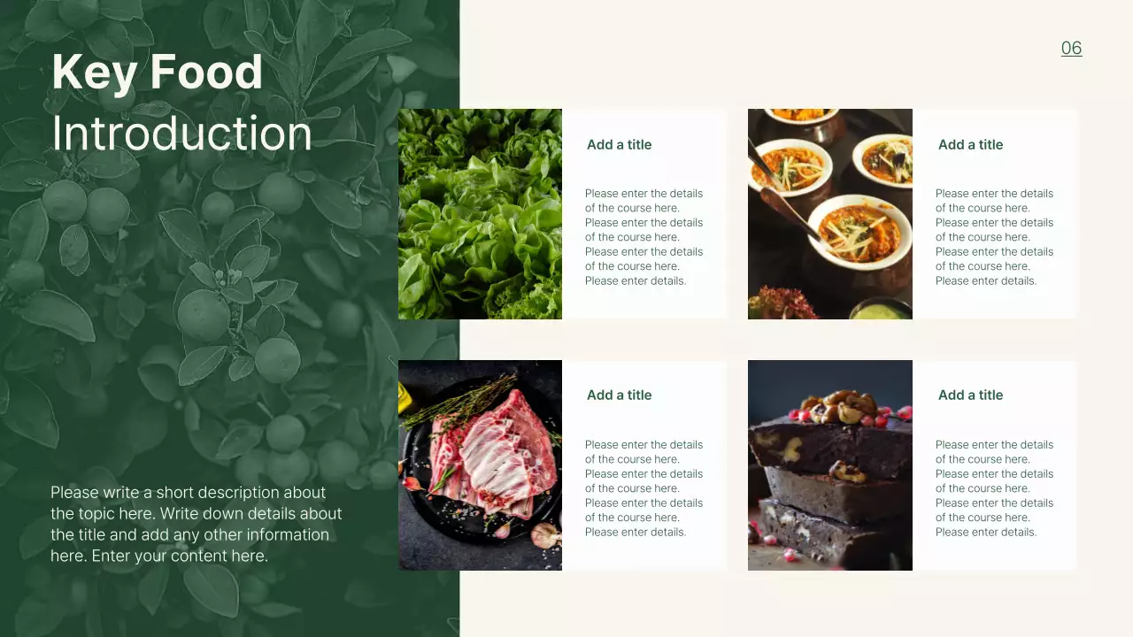 그린 모던 비즈니스 제안 프레젠테이션