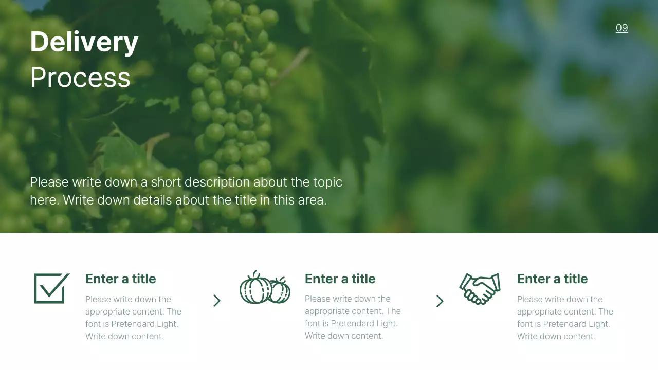 그린 모던 비즈니스 제안 프레젠테이션