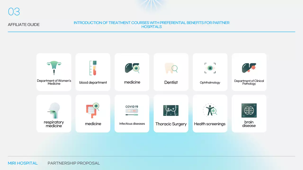 블루 프로페셔널 병원 제안서 발표