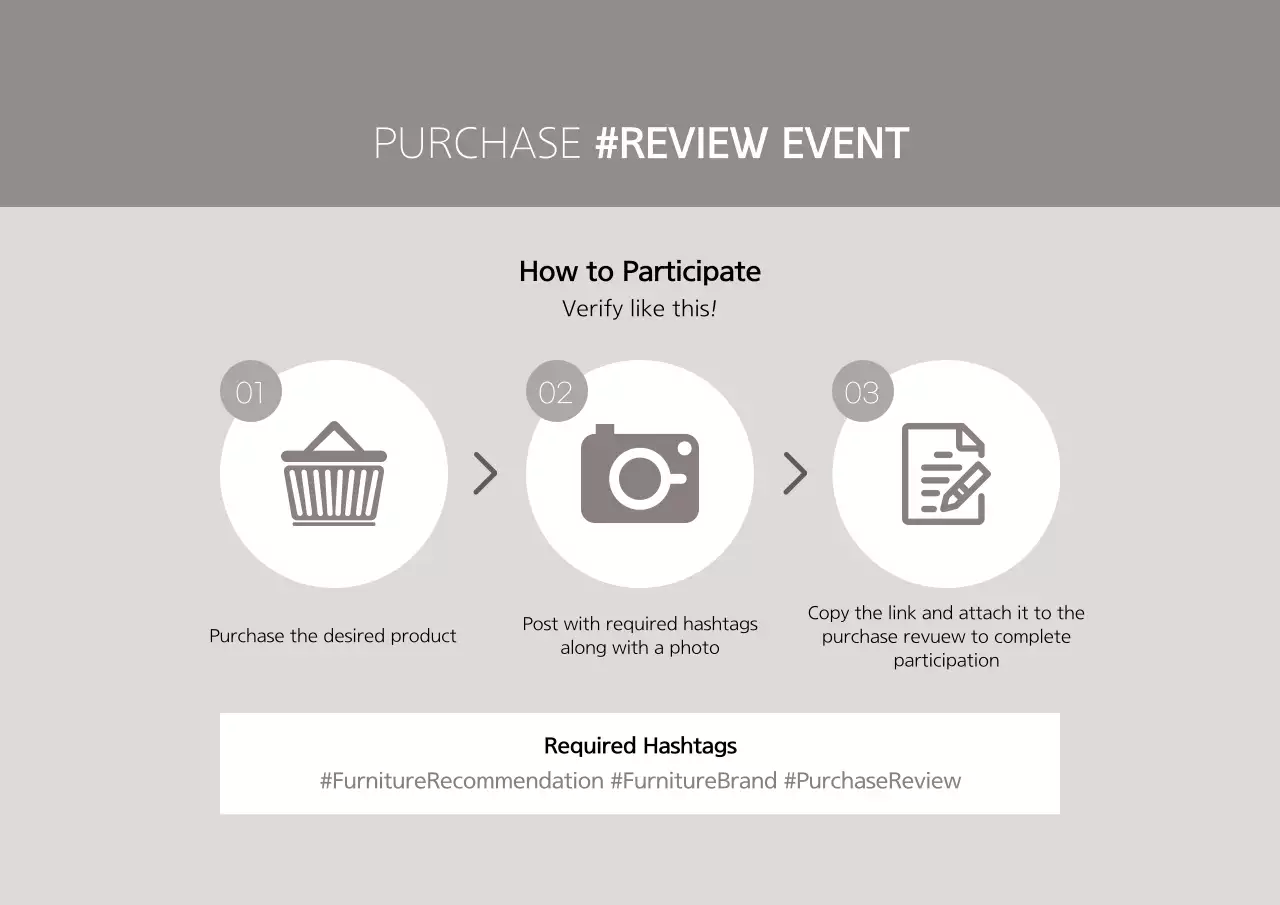 Beige Modern Furniture Promotion Poster