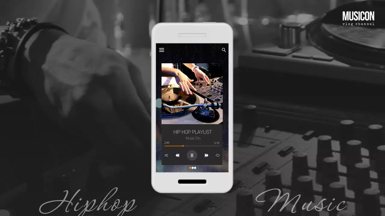 Black Modern Music Playlist YouTube Thumbnail