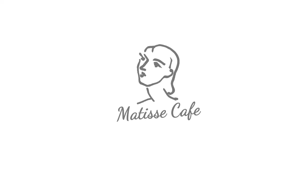 A simple style cafe with emotional masterpiece illustrations in gray