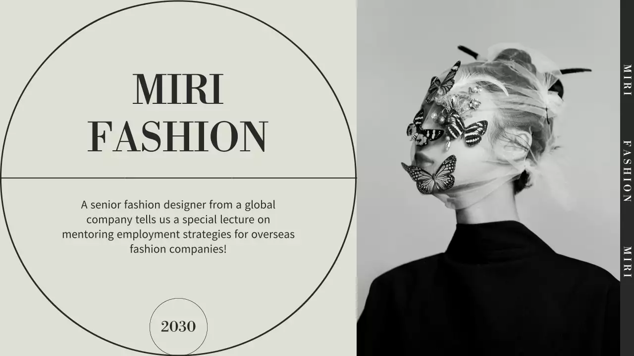 Beige Elegant Fashion Lecture Presentation