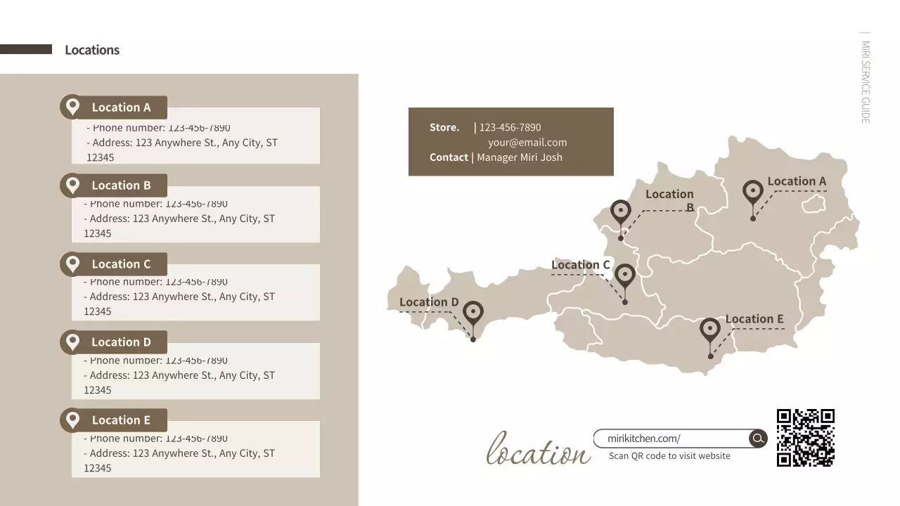 Beige Modern Kitchen Guide Presentation