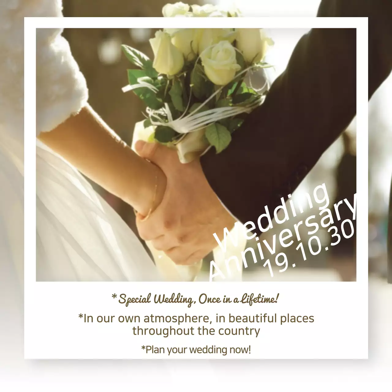 White Elegant Wedding Invitation Instagram Carousel