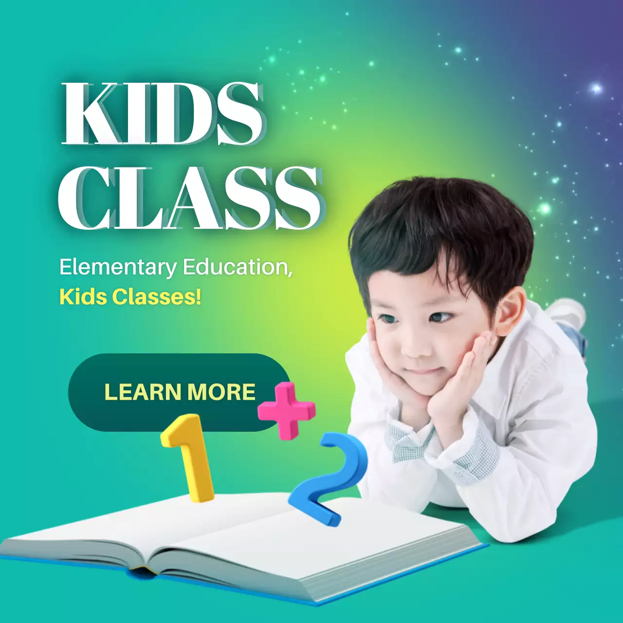 Blue Modern Science Promotion Instagram Post