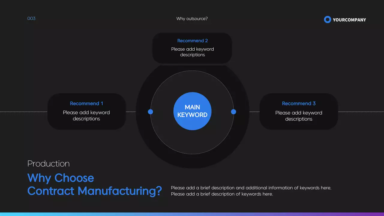Black Professional Manufacturing Proposal Presentation