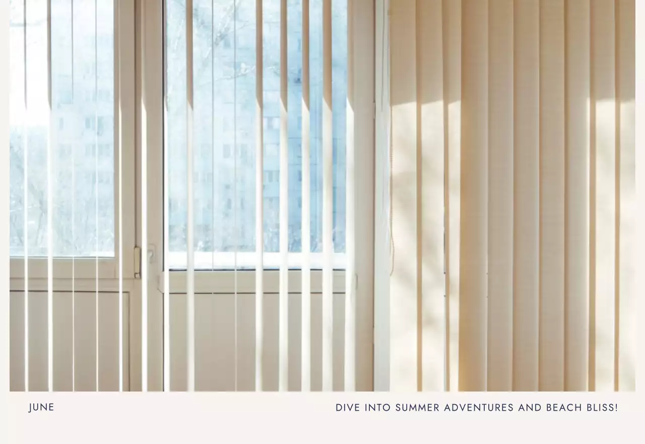 베이지 심플 여행 달력