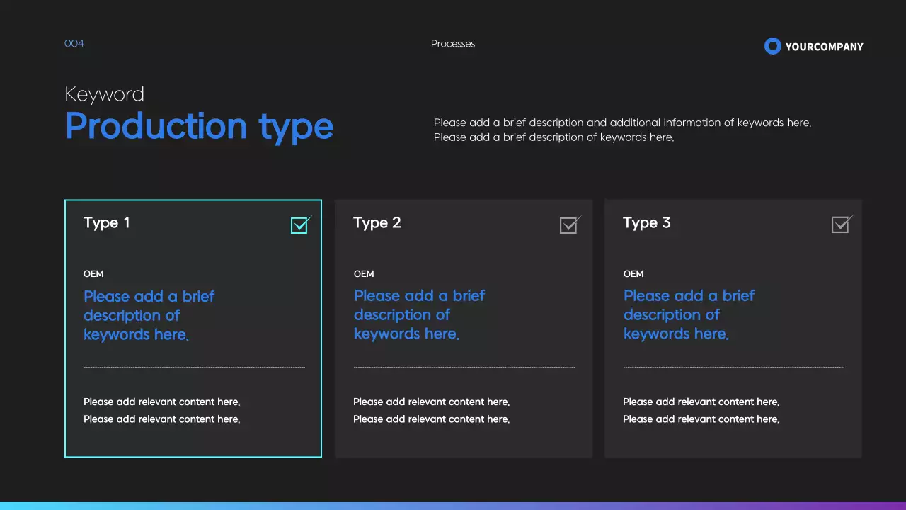 Black Professional Manufacturing Proposal Presentation