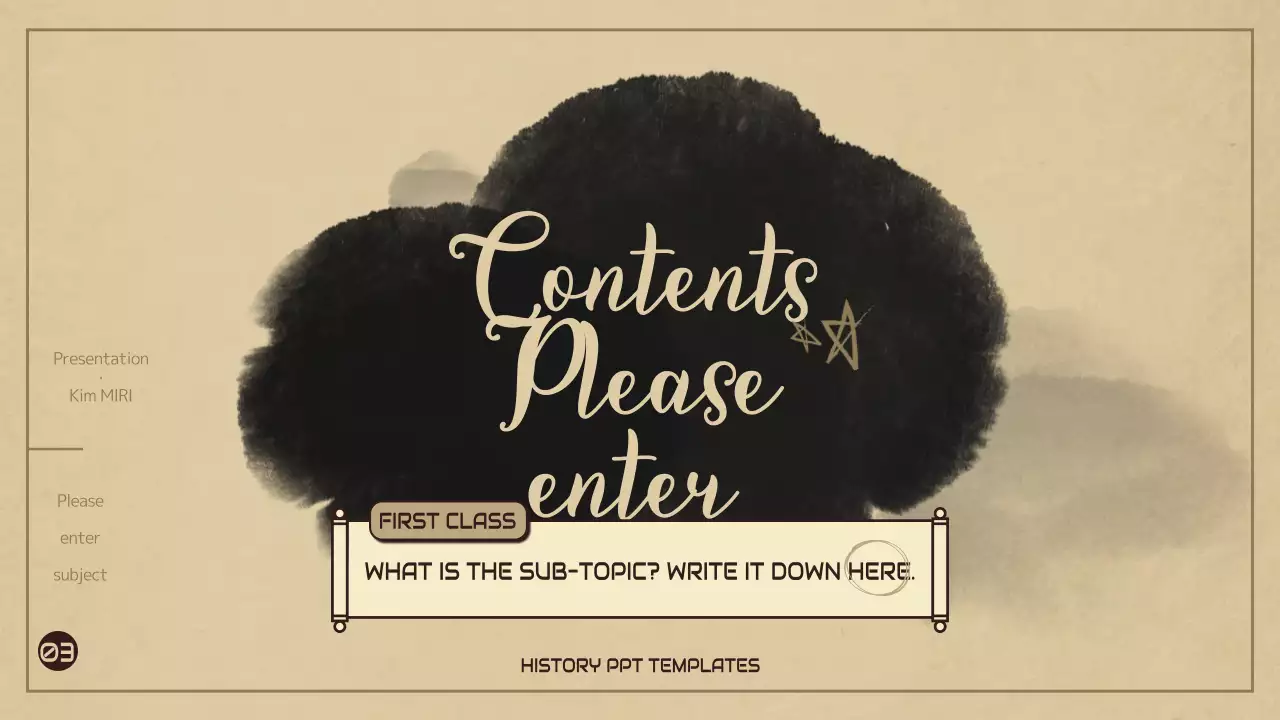 Korean History Presentation