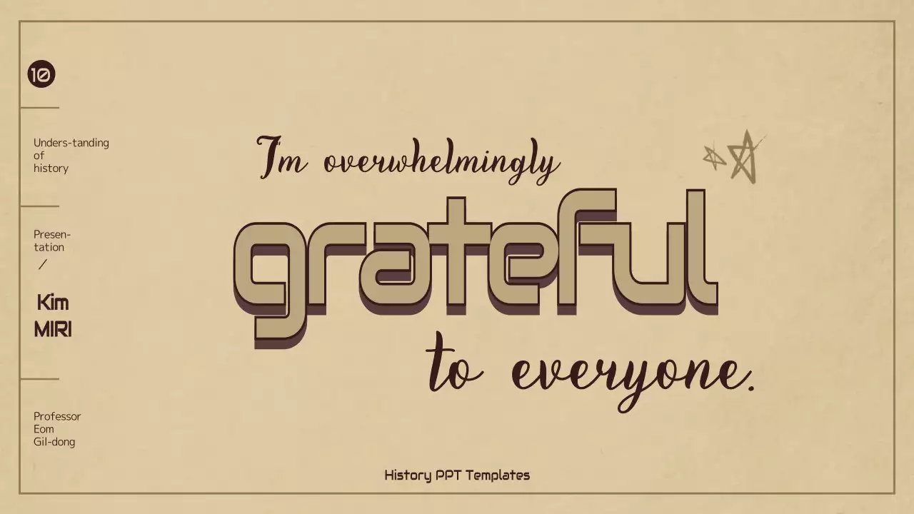 Korean History Presentation