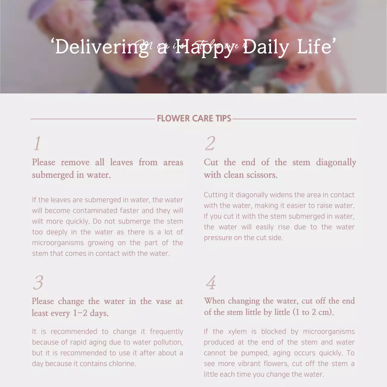 Bunga Elegan Berwarna-warni Terima Kasih Postingan Instagram