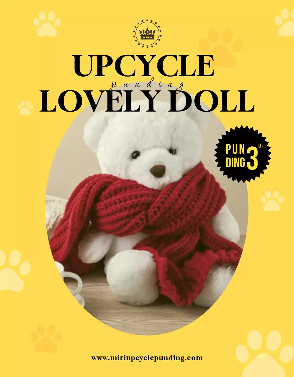 黄色 かわいい ぬいぐるみ ポスター 詳細ページ