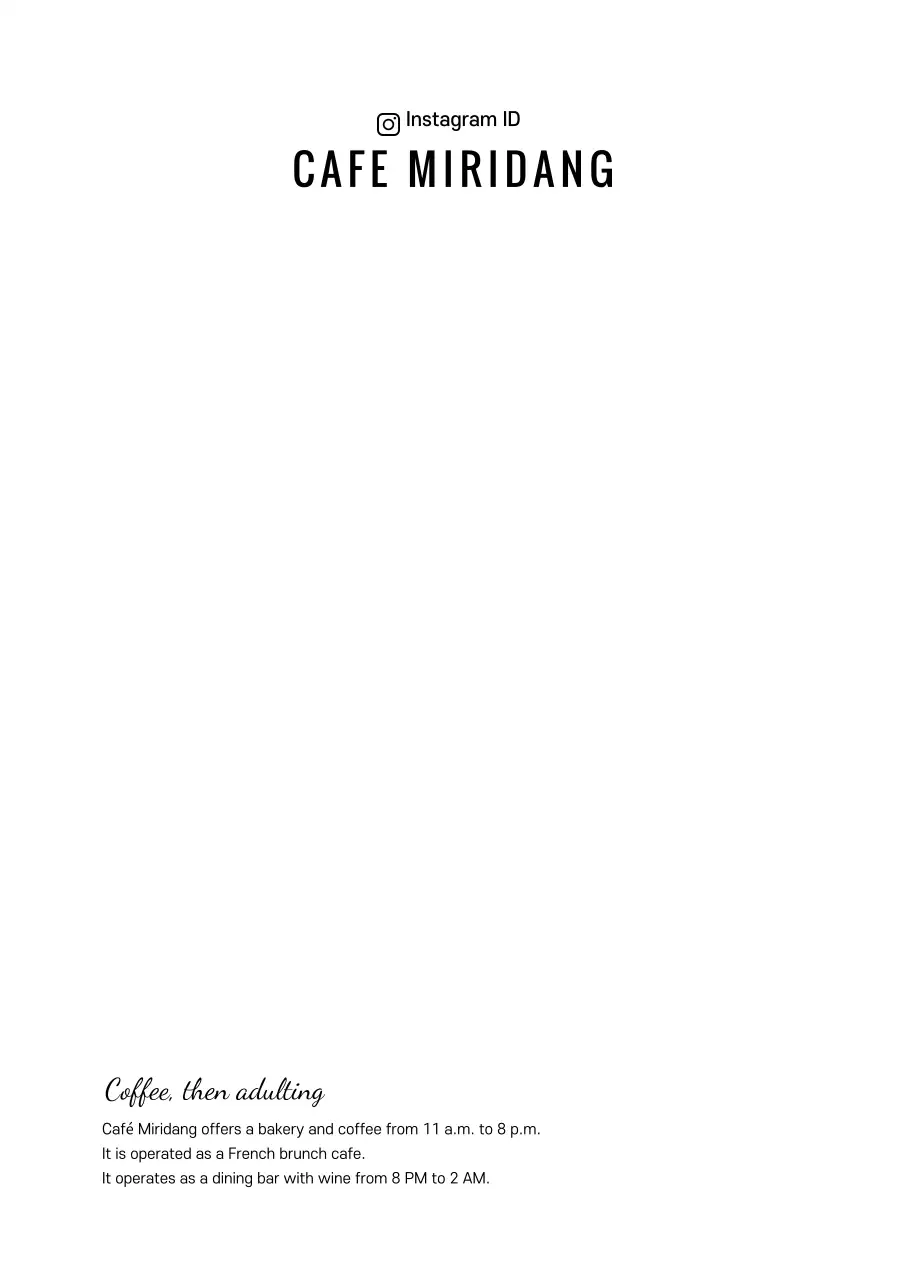 Lemonade menu ad with blue tropical background