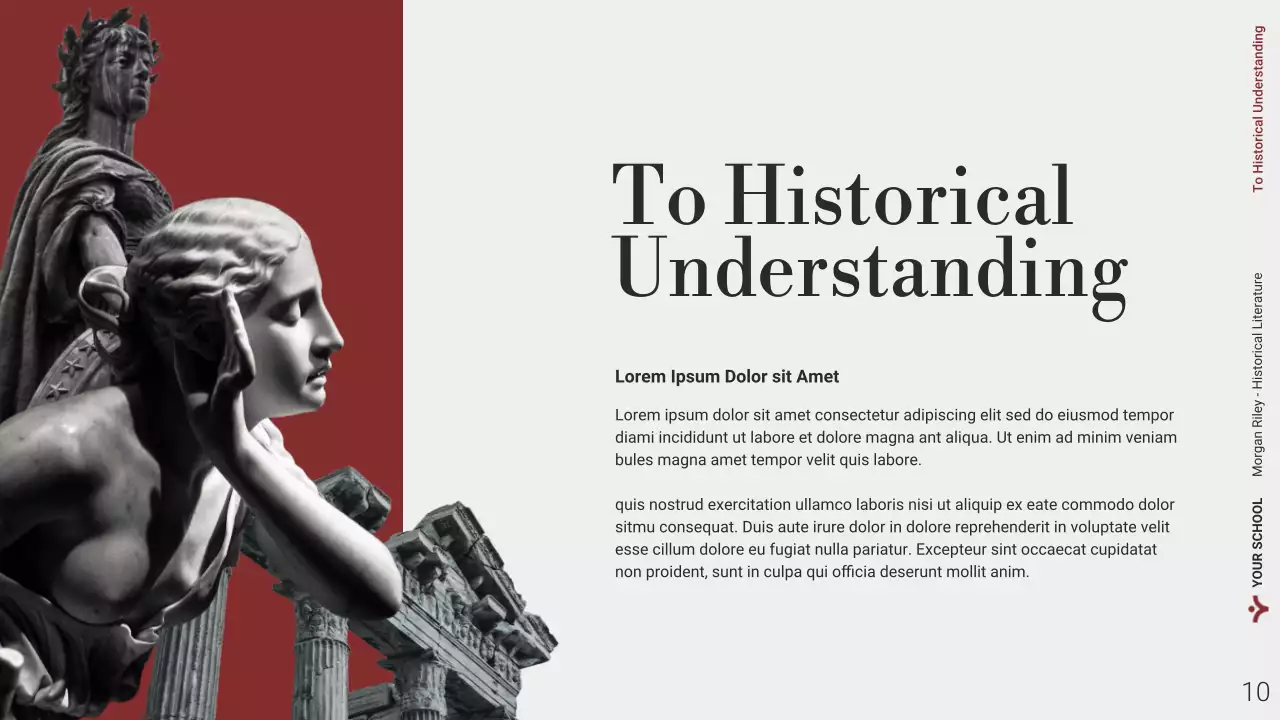 Trình bày trực tuyến Văn học Lịch sử Hiện đại Đỏ và Trắng