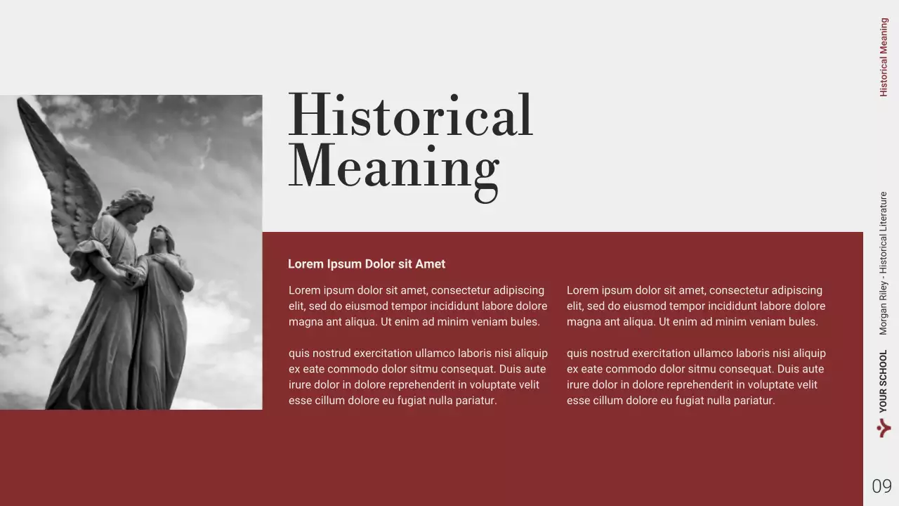 Trình bày trực tuyến Văn học Lịch sử Hiện đại Đỏ và Trắng