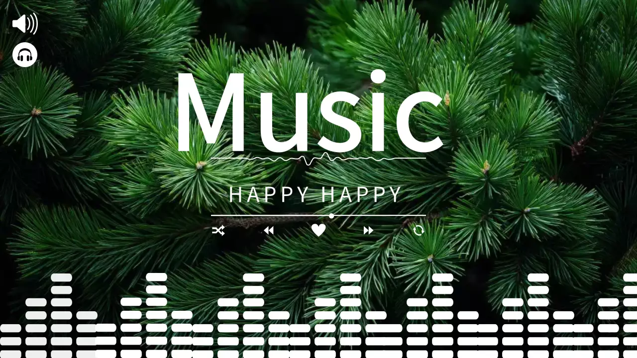 green modern music playlist