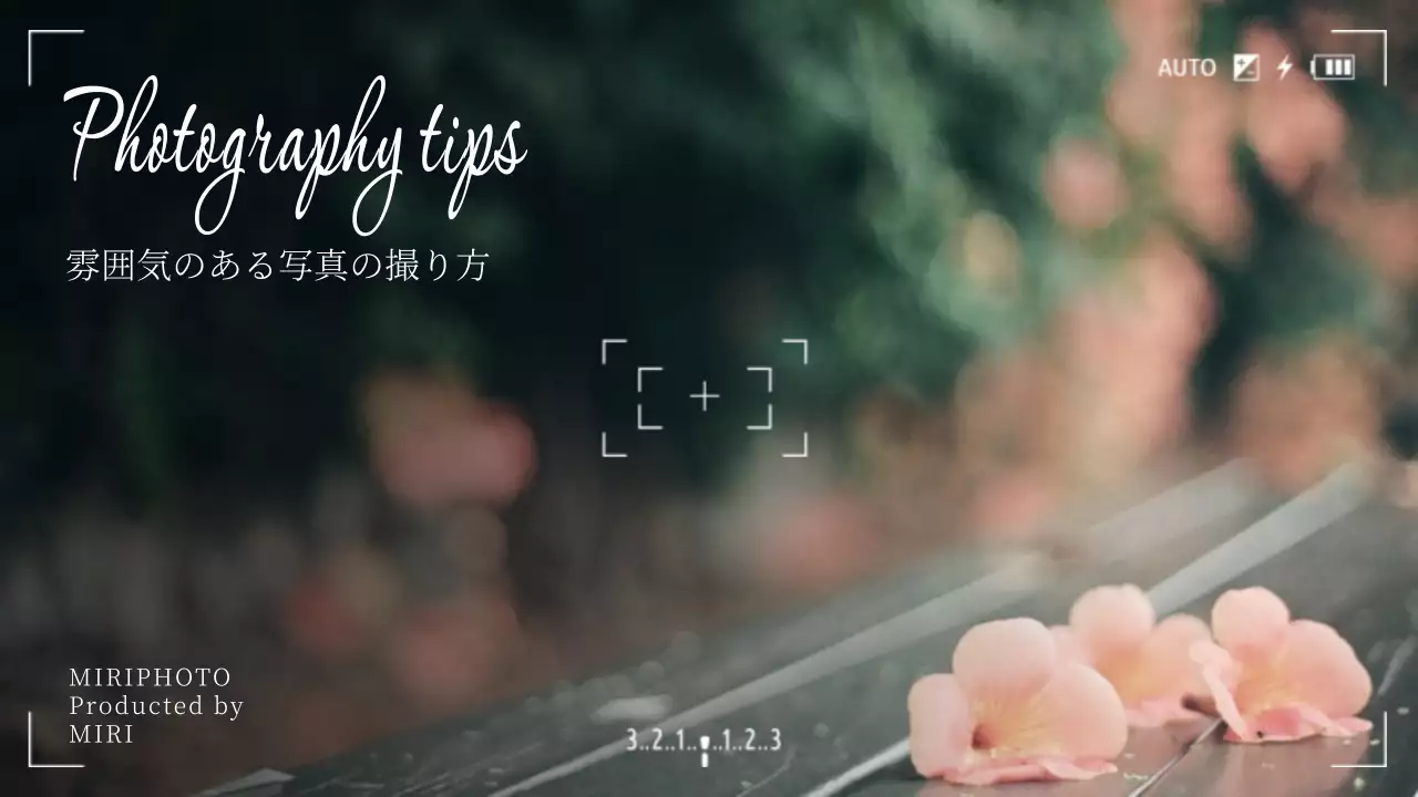 ピンク色の感性的な写真の感じよく撮る方法YouTubeサムネイル