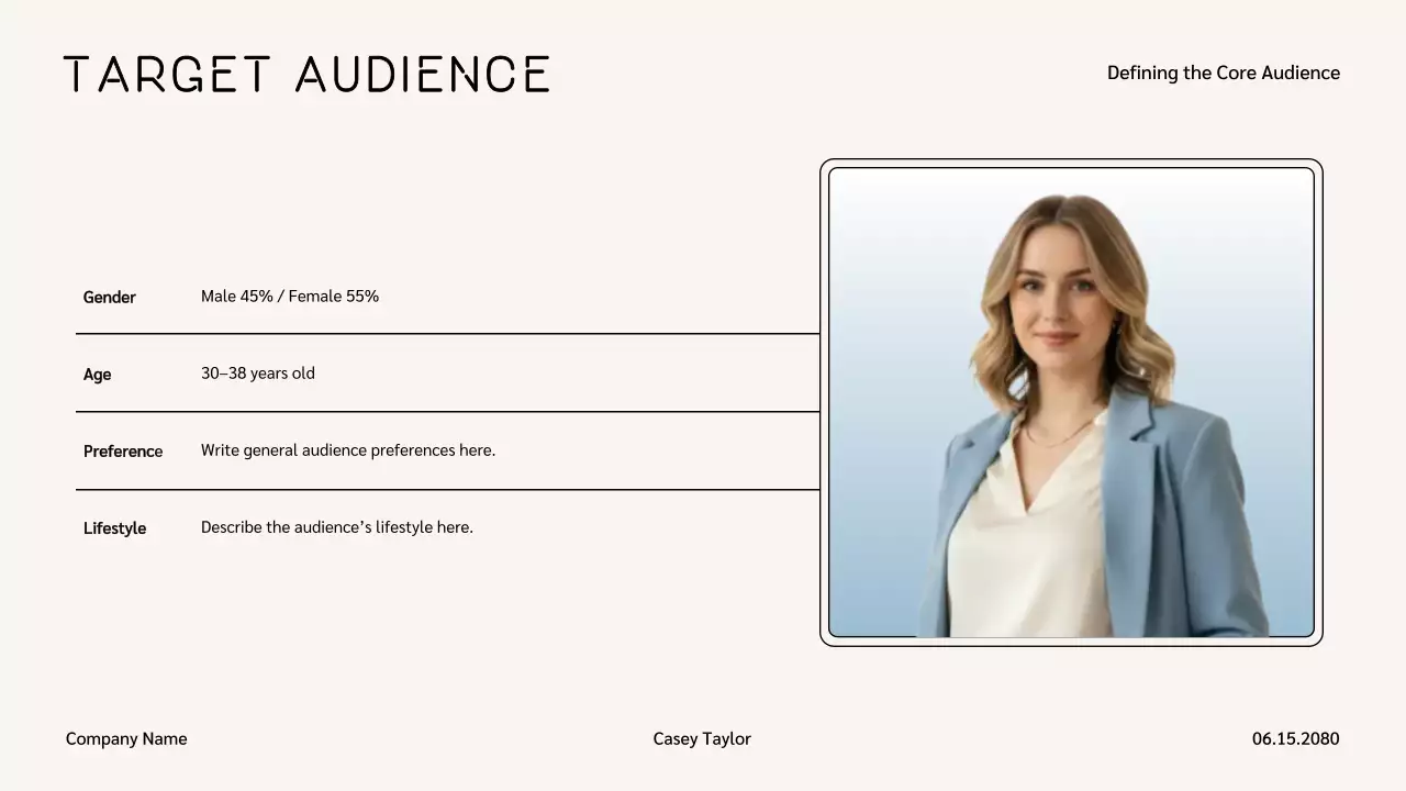 Blue Modern Marketing Presentation