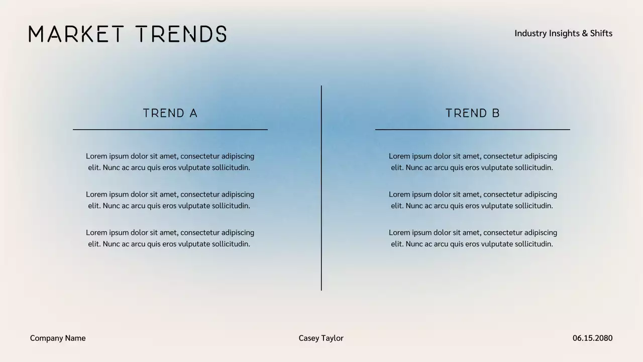 Blue Modern Marketing Presentation