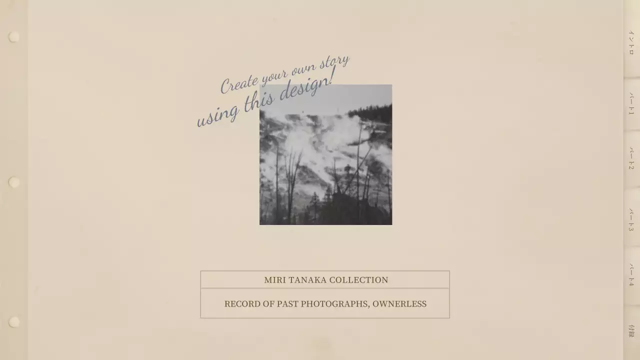 ベージュ クラシック 写真 アルバム プレゼンテーション