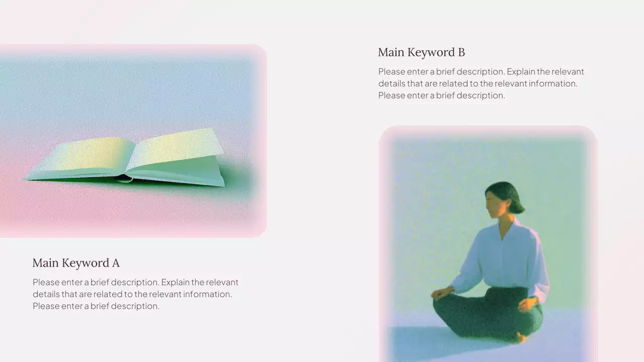 Pink Minimal Mental Health Presentation