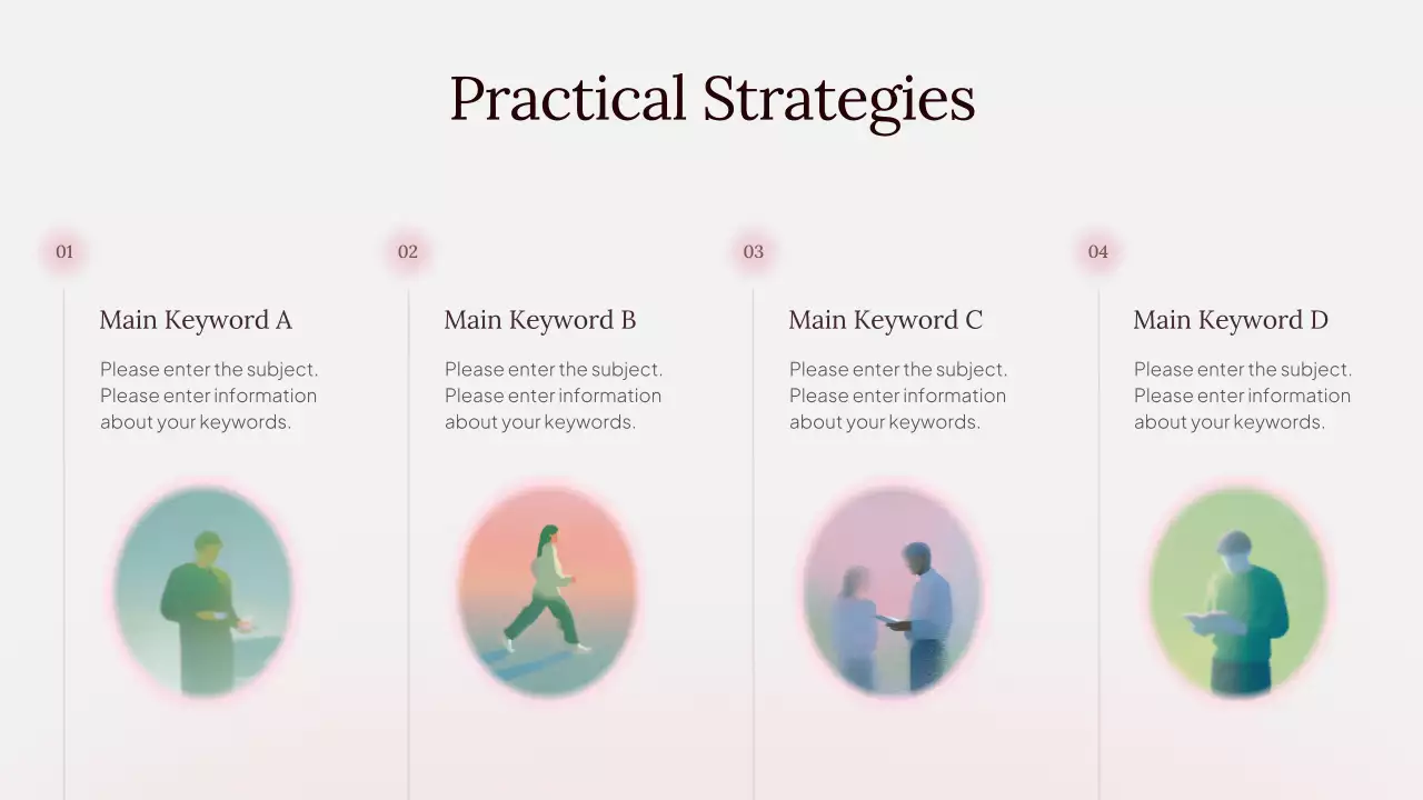 Pink Minimal Mental Health Presentation