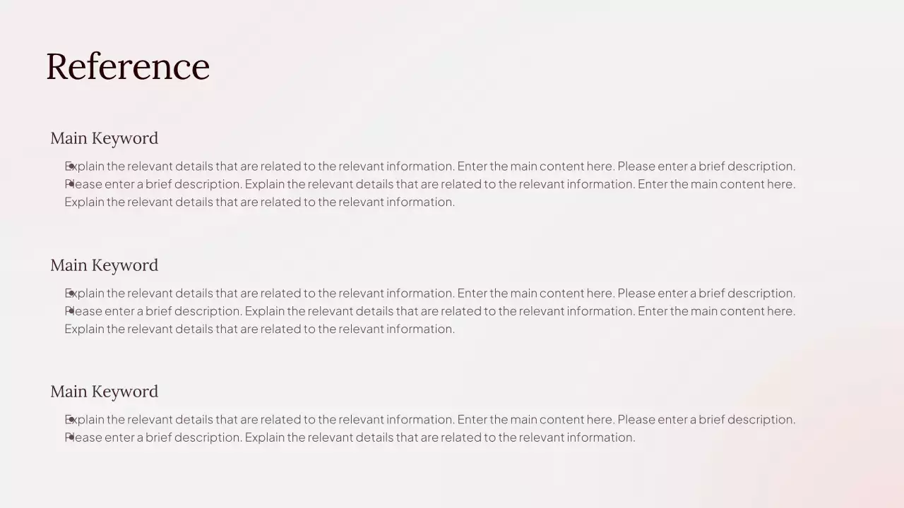 Pink Minimal Mental Health Presentation