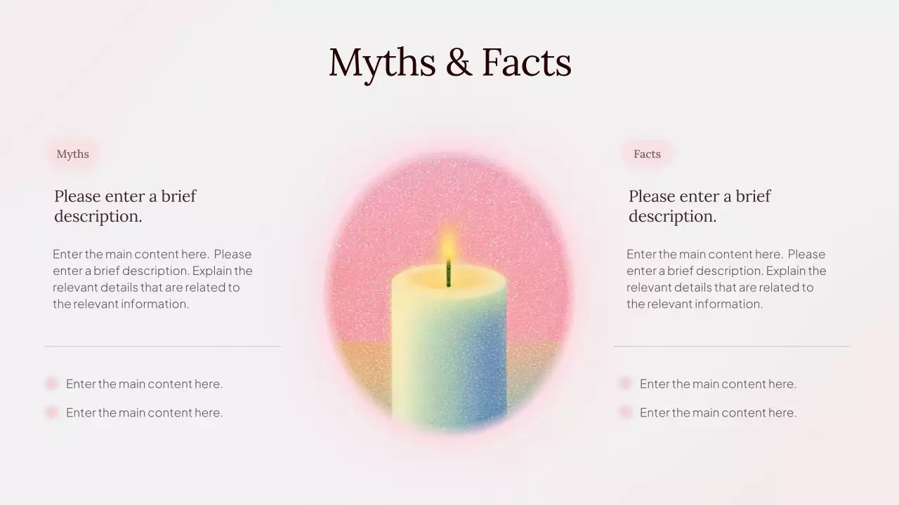 Pink Minimal Mental Health Presentation