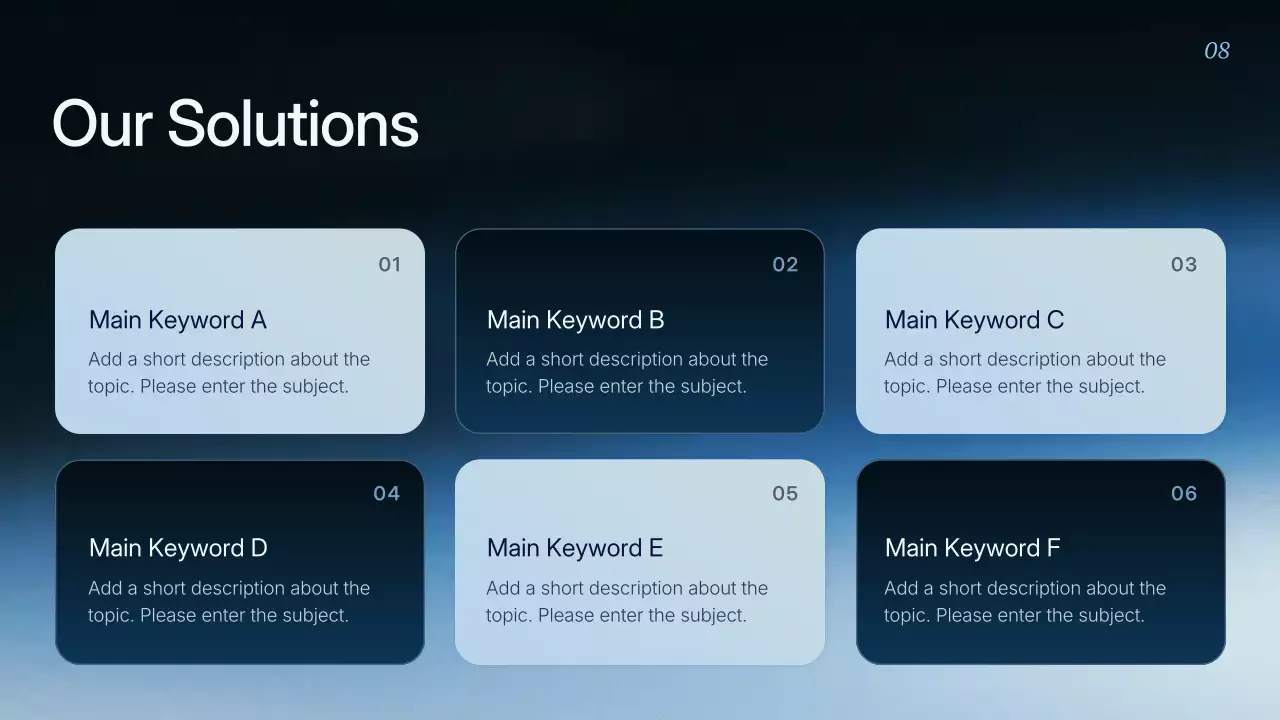 Blue Modern Business Strategy Presentation