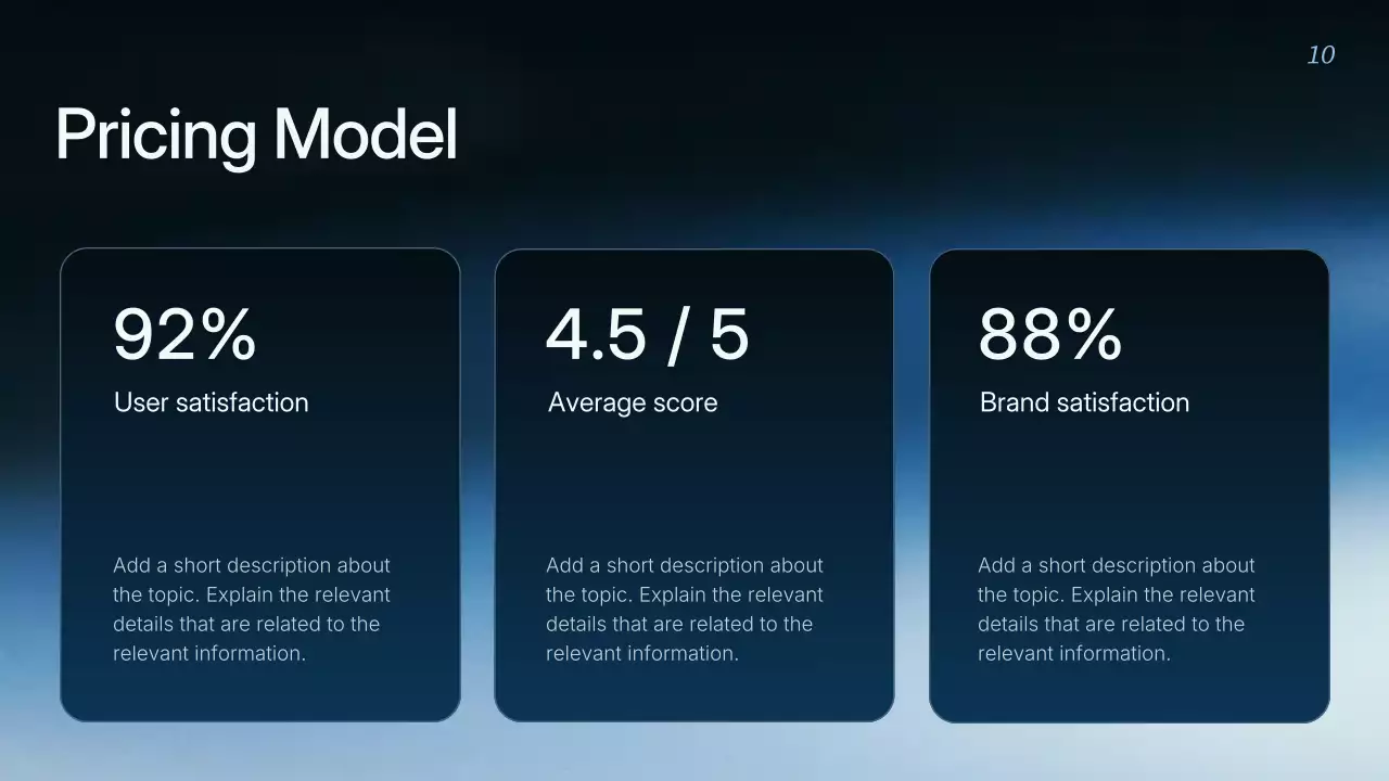 Blue Modern Business Strategy Presentation