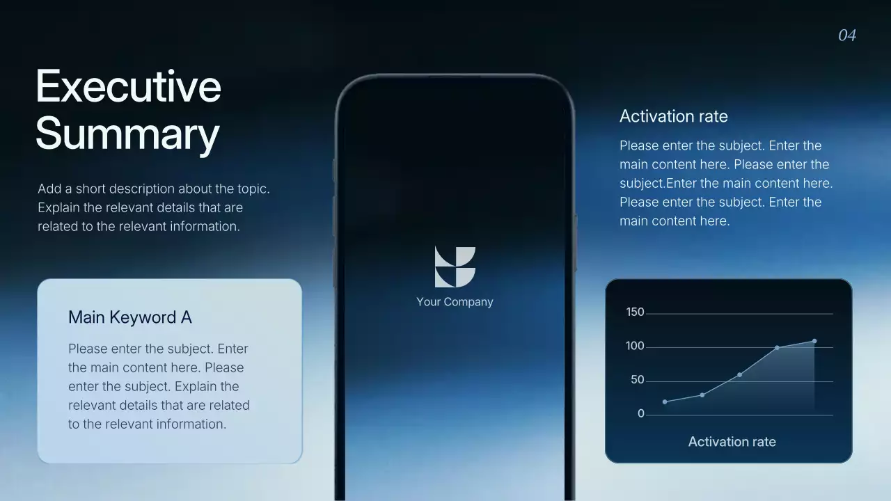 Blue Modern Business Strategy Presentation