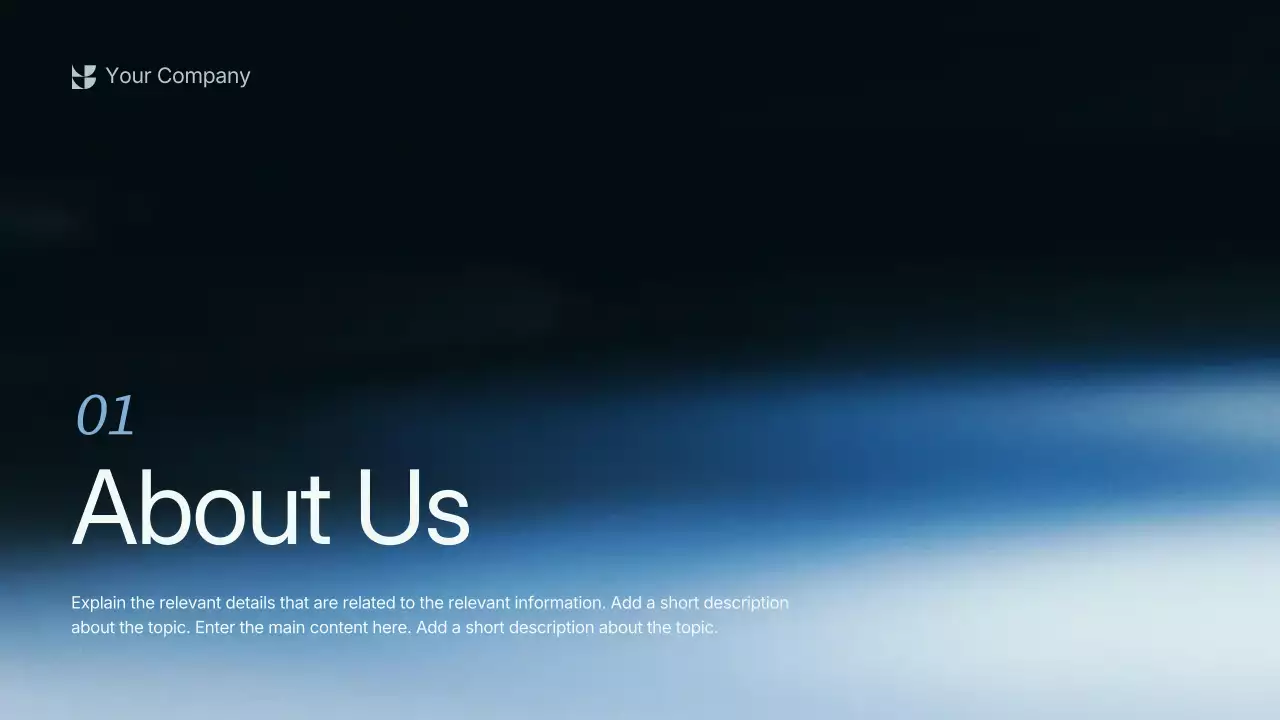 Blue Modern Business Strategy Presentation