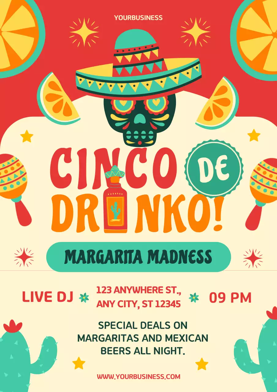 Red Cultural Celebration Promotion Poster