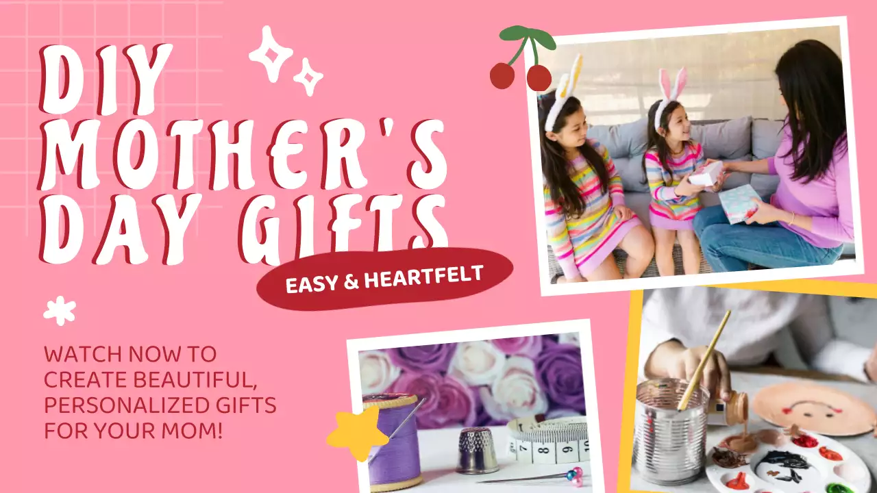 Pink Creative Gifts Guide YouTube Thumbnail