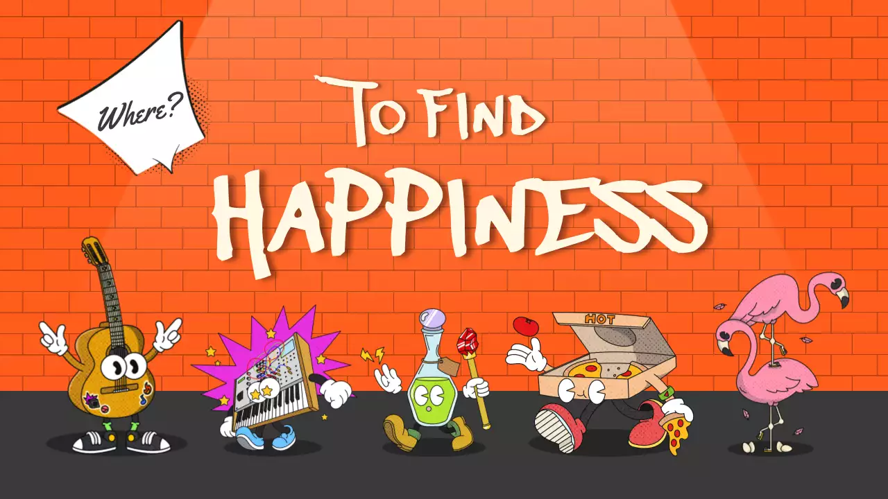 Apresentação do Guia da Felicidade em Quadrinhos Coloridos