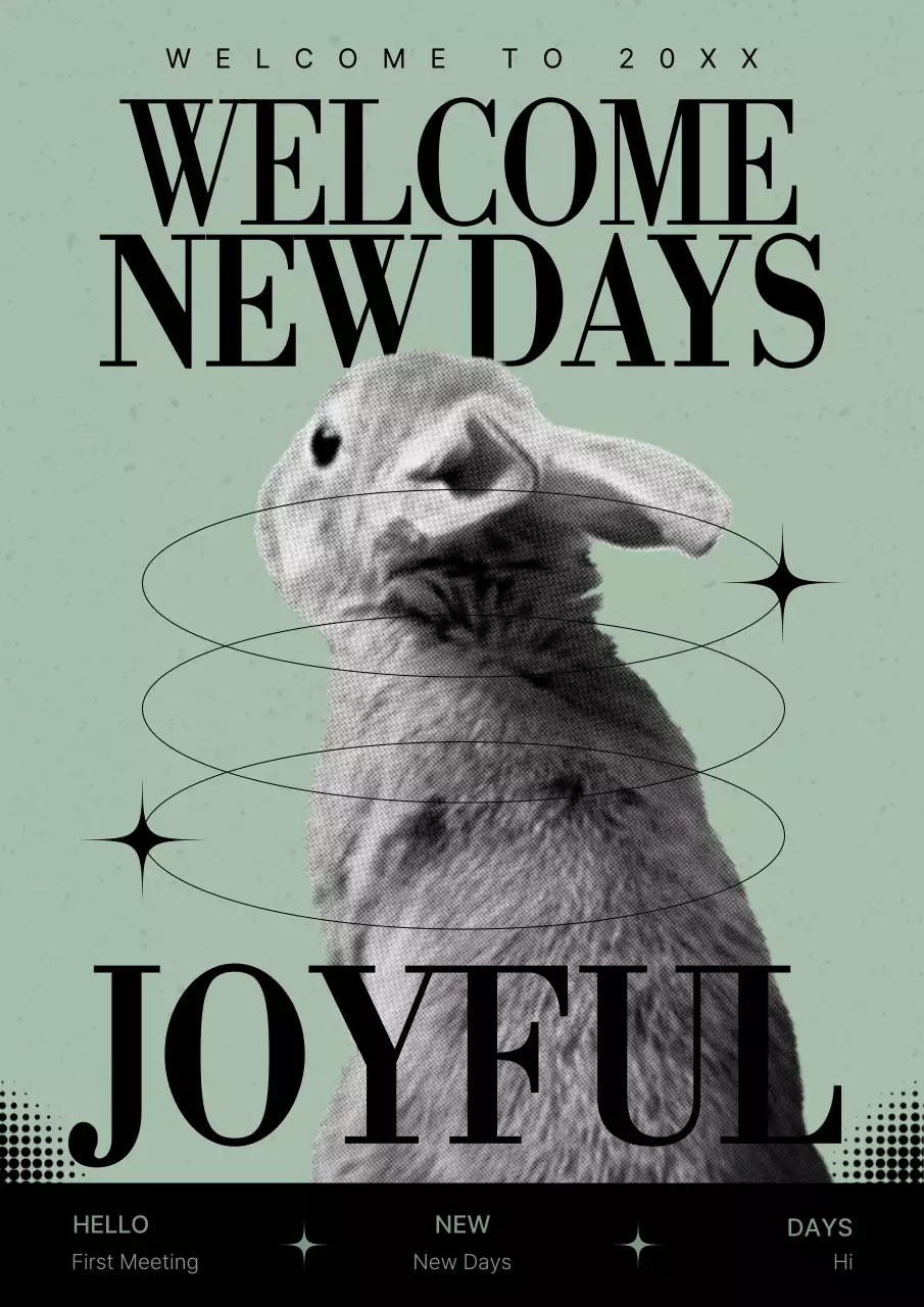 Sage Vintage Greeting Card Poster