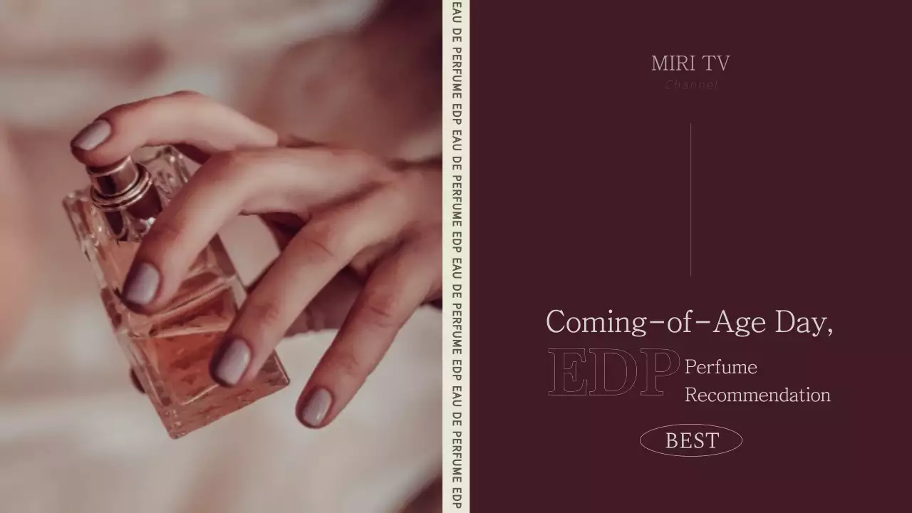 Brown Elegant Perfume Advertisement YouTube Thumbnail