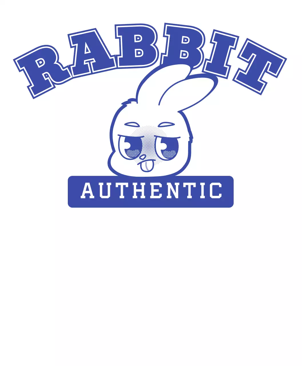 타이틀과 귀여운 토끼 캐릭터 컨셉