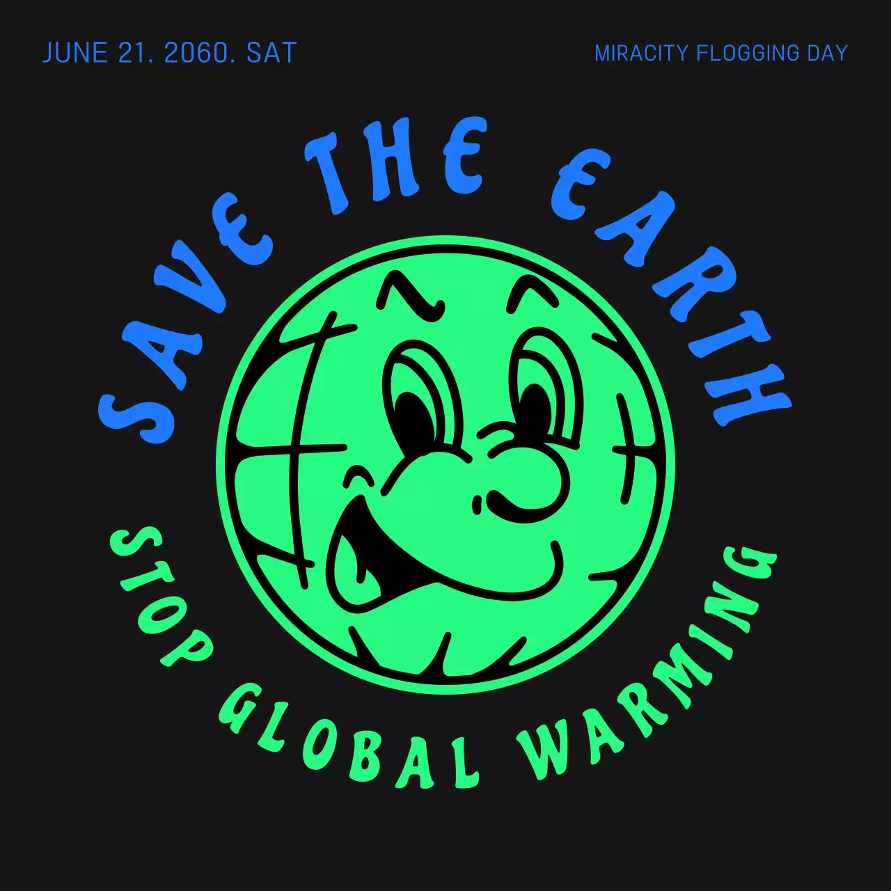 A casual, blue-green color scheme for flogging pitches