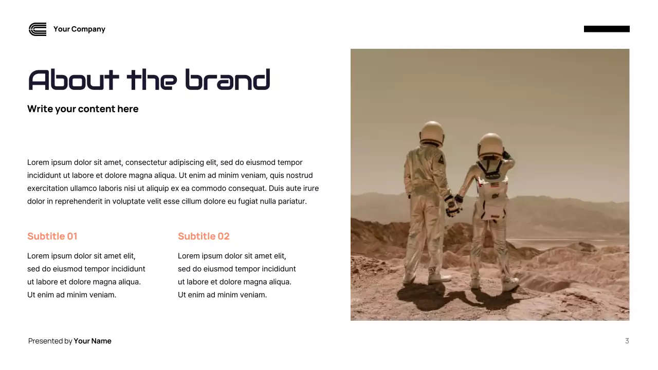 Navy Modern Social Media Campaign Report Presentation