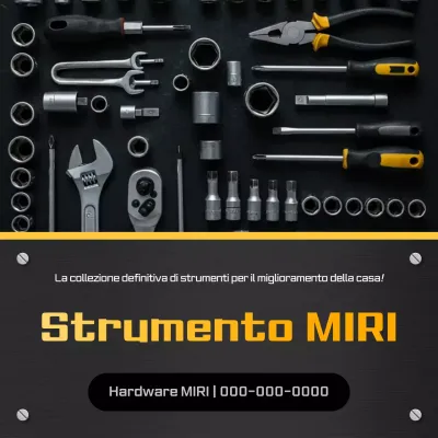 Annuncio pubblicitario semplice nero