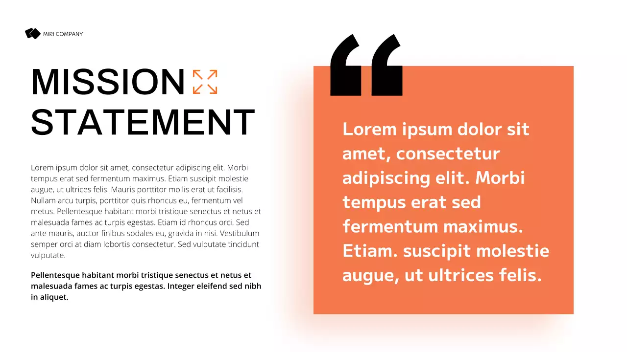 Orange Modern Marketing Plan Presentation