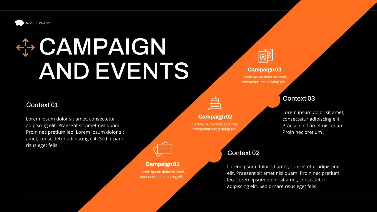 Orange Modern Marketing Plan Presentation