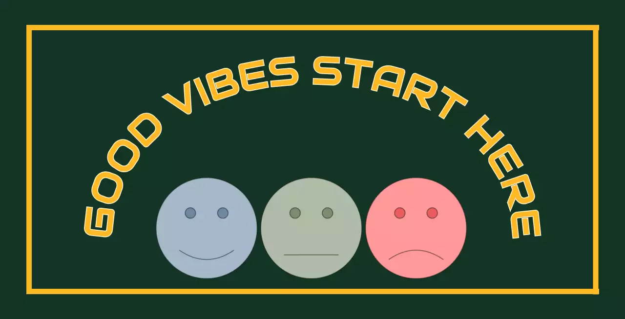 카키 팝 긍정 캠페인