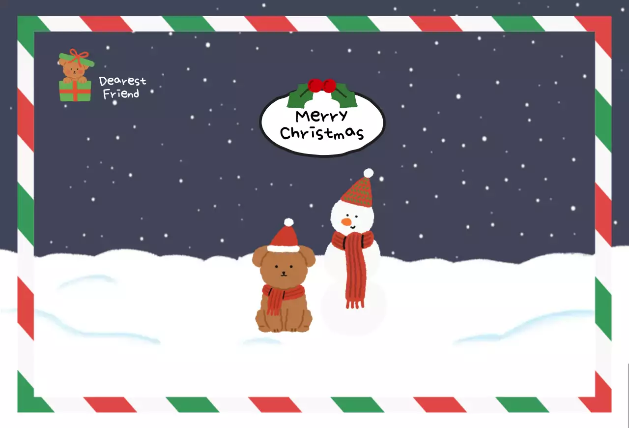 Kartu Pos Natal Bayi Angkatan Laut