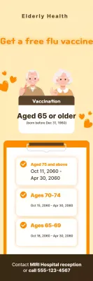 Campanha de Saúde Simples Laranja