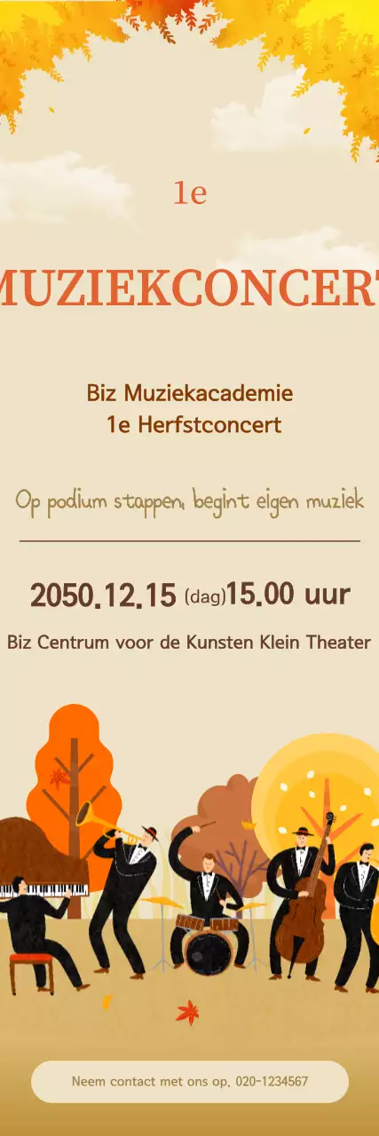 Oranje Klassiek Muziekconcert Evenement