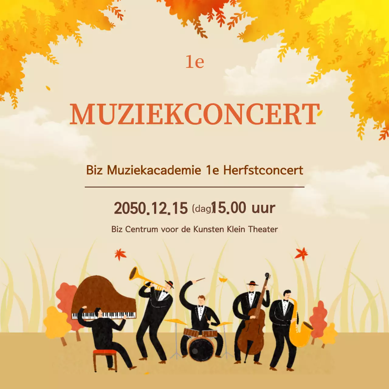 Oranje Klassiek Muziekconcert Evenement