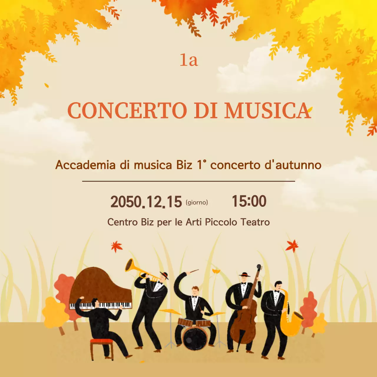 Concerto di musica classica di Orange